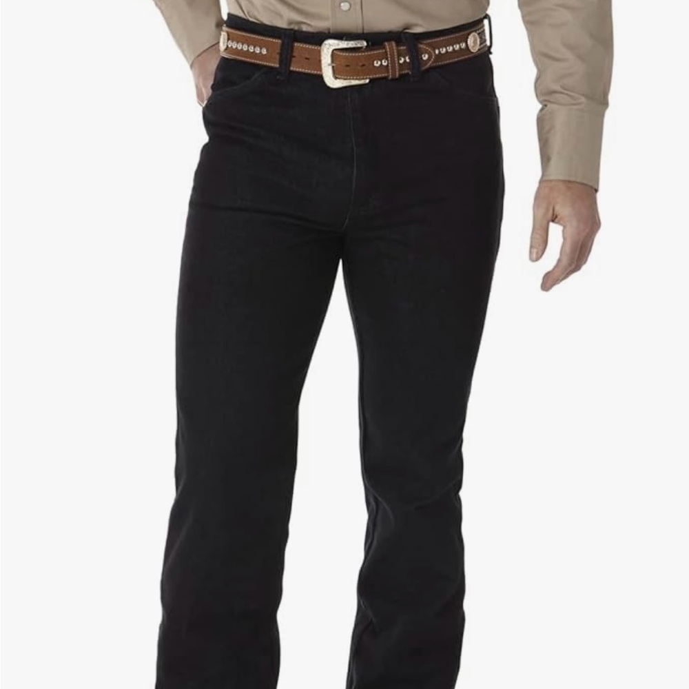 Wrangler Cowboy Cut Men's Slim Black Jeans
